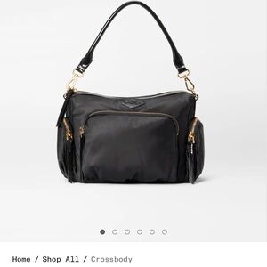 MZ Wallace Small Chelsea  Crossbody with Gold-Tone Hardware